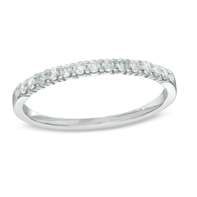 CT. T.W. Diamond Anniversary Band in Sterling Silver