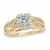 Thumbnail Image 1 of Vera Wang Love Collection 0.95 CT. T.W. Diamond Engagement Ring in 14K Gold