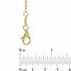 Charles Garnier Twist Circle Necklace in Sterling Silver with 18K Gold Plate - 27"