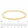 Thumbnail Image 1 of Charles Garnier Twist Bangle in Sterling Silver with 18K Gold Plate - 7.5"