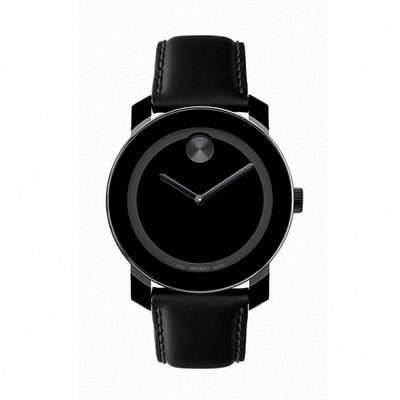 Men's Movado Bold® Watch with Round Black Dial (Model: 3600005)