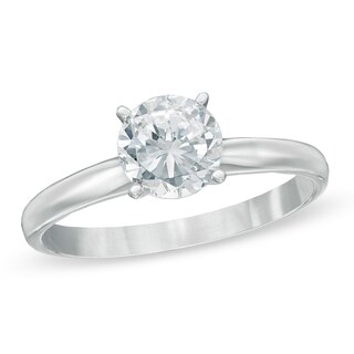 1.00 CT. Canadian Certified Diamond Solitaire Engagement Ring in 14K Gold (J/I3