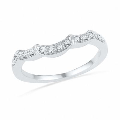 1.50 CT. T.W. Diamond Frame Three Stone Bridal Set in 14K White Gold