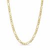 Thumbnail Image 0 of 5.0mm Figaro Chain Necklace in 10K Gold - 22"