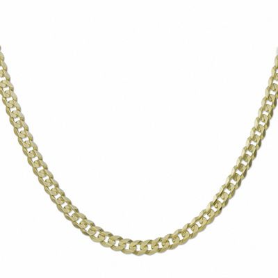 4.7mm Curb Chain Necklace in 14K Gold - 20"