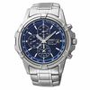 Thumbnail Image 0 of Men's Seiko Solar Alarm Chronograph Watch (Model: SSC141)