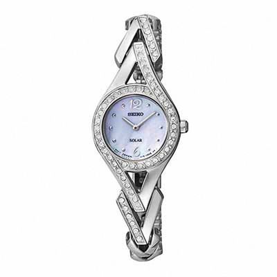 Ladies' Seiko Solar Crystals Watch (Model: SUP173)