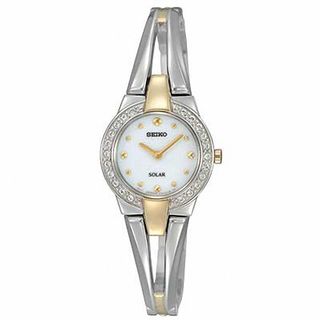 Ladies' Seiko Solar Crystal Watch (Model: SUP206)