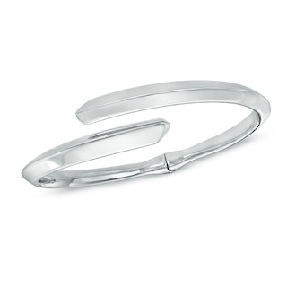 Bypass Bangle in Sterling Silver