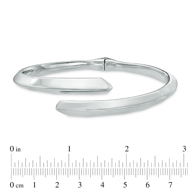 Bypass Bangle in Sterling Silver