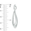 Thumbnail Image 1 of Twist Drop Earrings and Pendant Set in Sterling Silver