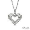 Thumbnail Image 0 of The Heart Within™ Diamond Accent Heart Pendant in Sterling Silver