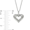 Thumbnail Image 1 of The Heart Within™ Diamond Accent Heart Pendant in Sterling Silver