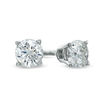 Thumbnail Image 0 of Celebration Canadian Ideal 0.30 CT. T.W. Certified Diamond Solitaire Stud Earrings in 14K White Gold (I/I1)