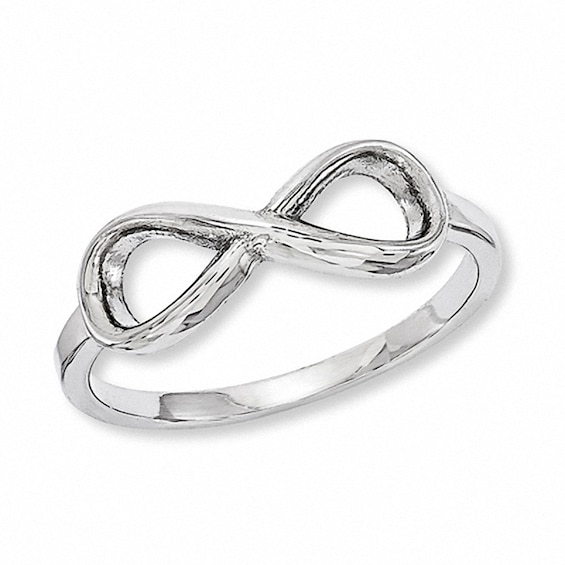 Infinity Ring in Sterling Silver