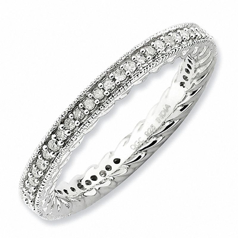 Stackable Expressions™ 0.35 CT. T.W. Diamond Eternity Band in