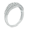 CT. T.W. Diamond Split Row Engagement Ring in 14K White Gold