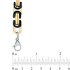 Thumbnail Image 1 of Men's Bracelet in Two-Tone Stainless Steel - 9.0"