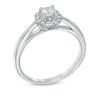 0.33 CT. T.W. Diamond Cushion Frame Engagement Ring in 10K White Gold