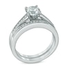 CT. T.W. Certified Canadian Diamond Bridal Set in 14K White Gold (I/I2