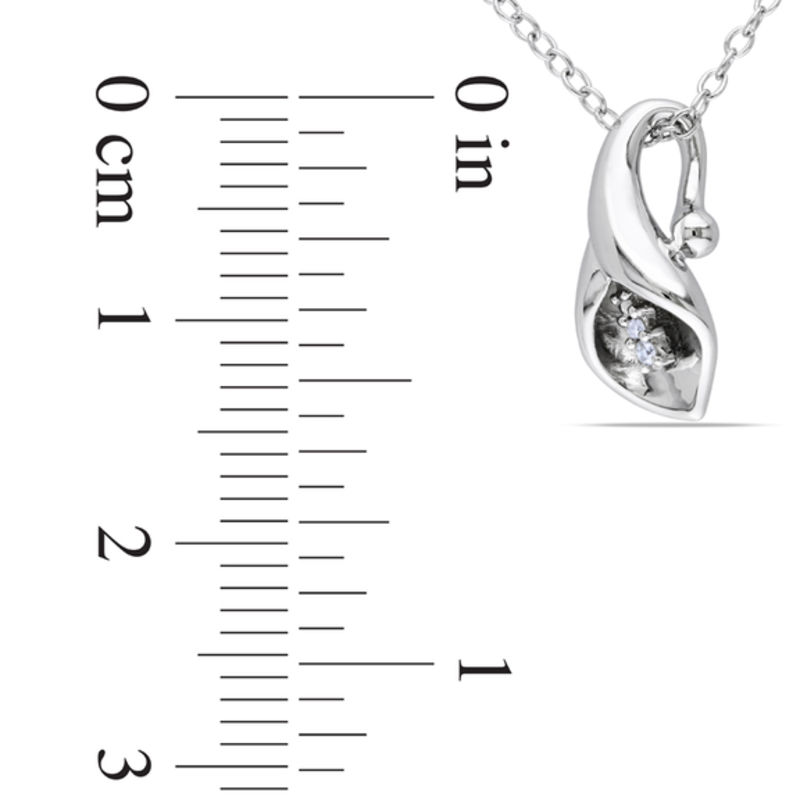 Calla lily necklace hot sale white gold