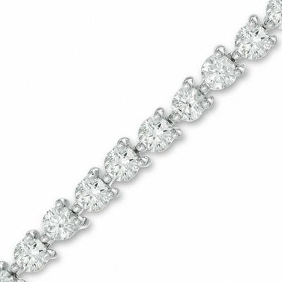 3.00 CT. T.W. Diamond Tennis Bracelet in 14K White Gold