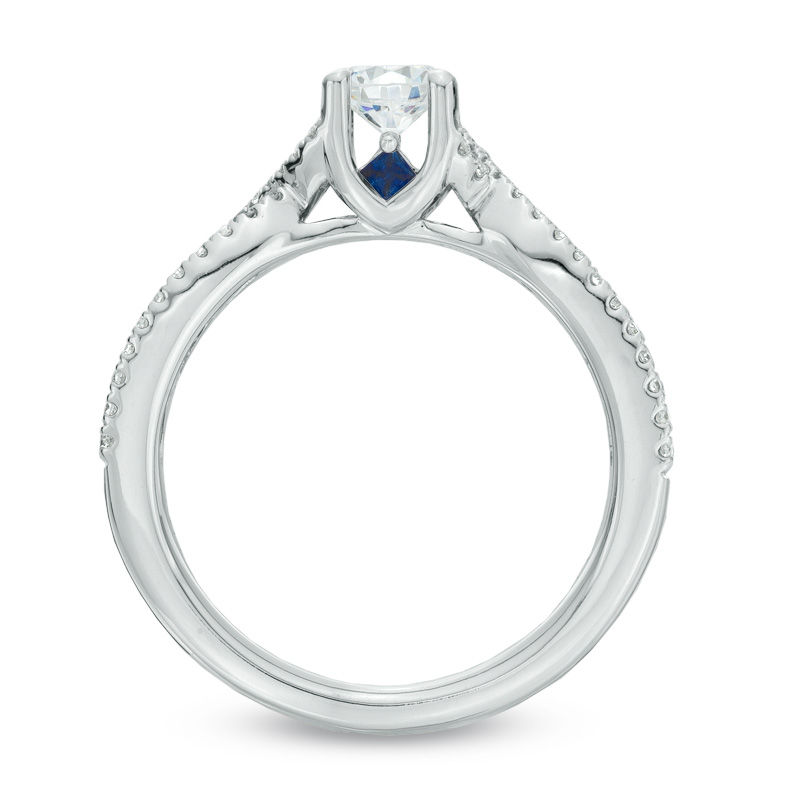 Peoples Vera Wang Love Collection 0.70 CT. T.W. Diamond and Blue