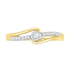 Thumbnail Image 1 of 0.10 CT. T.W. Diamond Promise Ring in 10K Gold