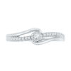 0.10 CT. T.W. Diamond Promise Ring in 10K White Gold