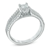 Thumbnail Image 1 of 0.50 CT. T.W. Princess-Cut Diamond Split Shank Engagement Ring in 10K White Gold