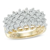 0.30 CT. T.W. Diamond Multi-Row Anniversary Band in 10K Gold