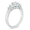 1.00 CT. T.W. Diamond Five Stone Engagement Ring in 14K White Gold