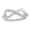 Thumbnail Image 0 of Diamond Accent Infinity Ring in Sterling Silver