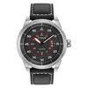 Men's Citizen Eco-Drive® Strap Watch with Black Dial (Model: AW1361-01E)