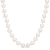 Thumbnail Image 0 of 7.0-7.5mm Akoya Cultured Pearl Strand Necklace with 14K Gold Clasp