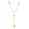 Mystic Knot Lariat-Style Necklace in 10K Gold - 17"