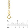 Mystic Knot Lariat-Style Necklace in 10K Gold - 17"