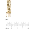 Thumbnail Image 1 of Panther Link Bracelet in 10K Gold