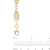 Thumbnail Image 1 of Oblong Link Twist Bracelet in 10K Gold - 7.25"