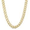 Men's 7.8mm Curb Chain Necklace in 10K Gold - 22"