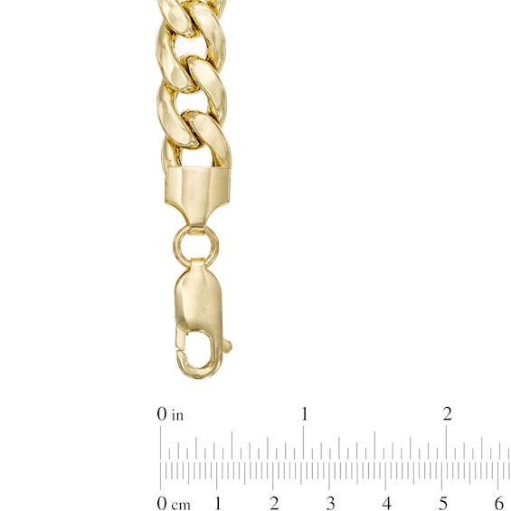 Men's 7.8mm Curb Chain Necklace in 10K Gold - 22"