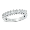 CT. T.W. Princess-Cut Diamond Anniversary Band in 14K White Gold