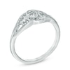 Diamond Accent "MOM" Ring in Sterling Silver