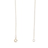 Thumbnail Image 2 of 0.76mm Rope Chain Necklace in Solid 14K Gold - 18"