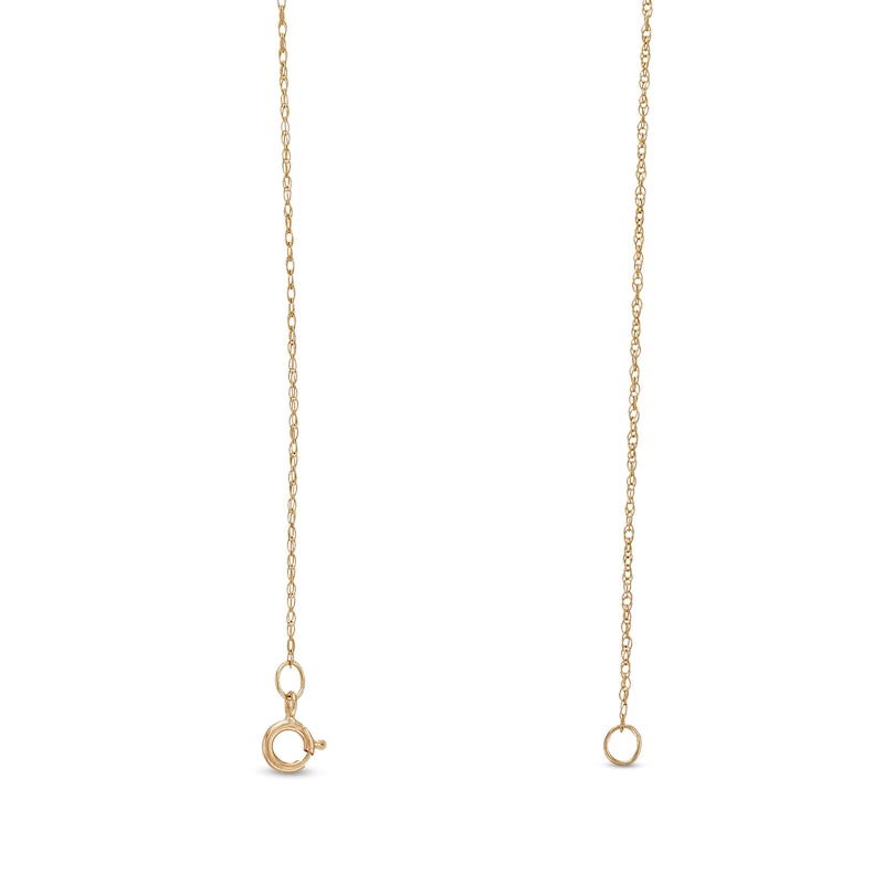 0.76mm Rope Chain Necklace in Solid 14K Gold - 18"|Peoples Jewellers