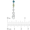 Thumbnail Image 1 of Multi-Gemstone Bracelet in Sterling Silver - 7.5"