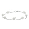 Thumbnail Image 1 of Blue Lagoon® by Mikimoto 5.0mm Akoya Cultured Pearl Bracelet in 14K White Gold