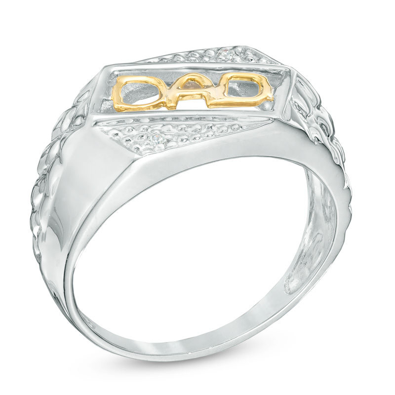 9ct Gold Dad Ring - Jewellery Shop Dublin
