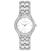 Thumbnail Image 0 of Ladies' Citizen Eco-Drive® Crystal Watch and Bracelet Set (Model: FE2060-61A)