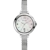 Thumbnail Image 0 of Ladies' Bulova Diamond Accent Watch with Mother-of-Pearl Dial (Model: 96P150)